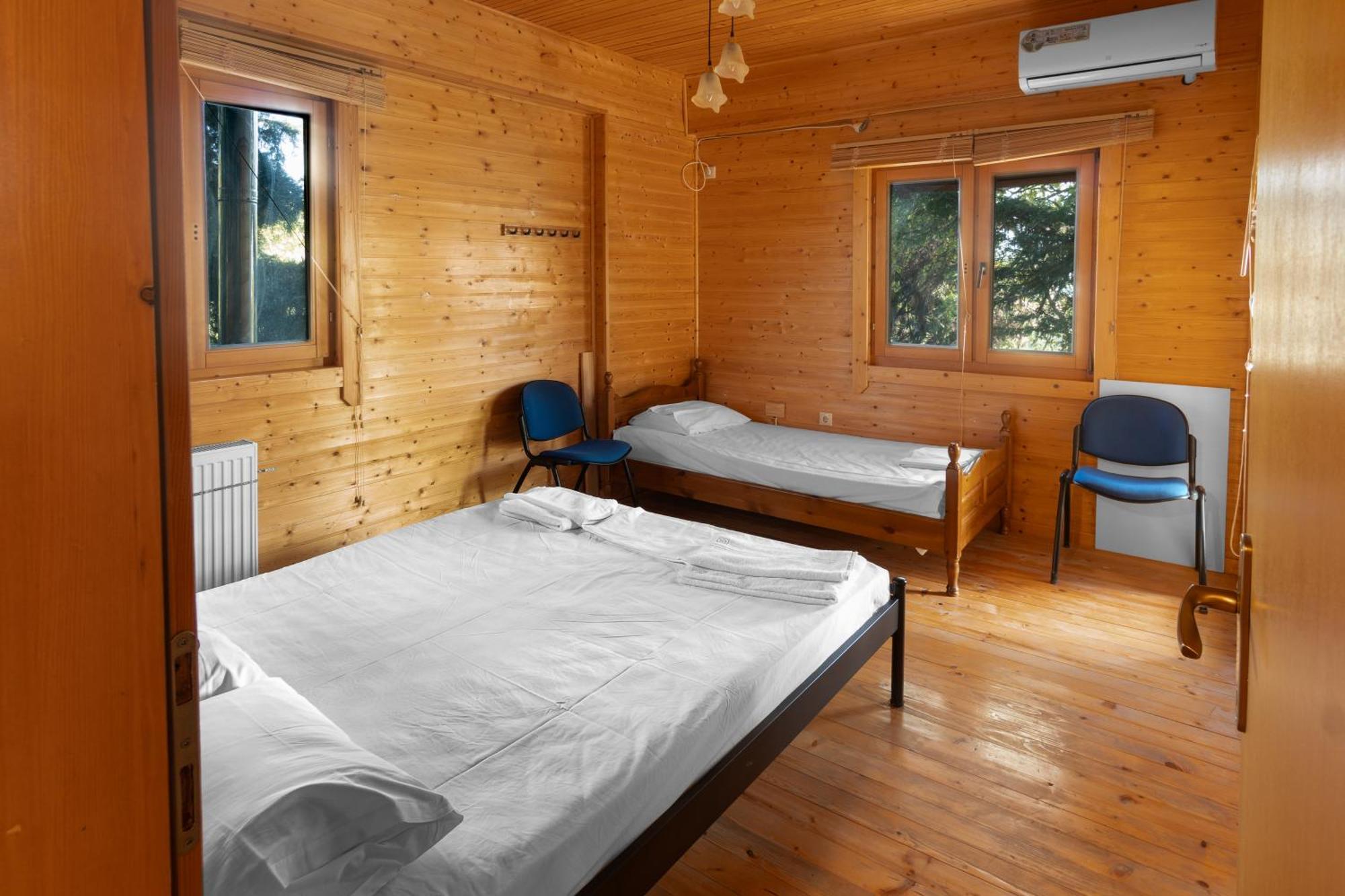 Zeus-Village Οικισμός Φινλανδικών Chalet Με Πισίνες & Γυμναστήριο Molos  Exterior photo