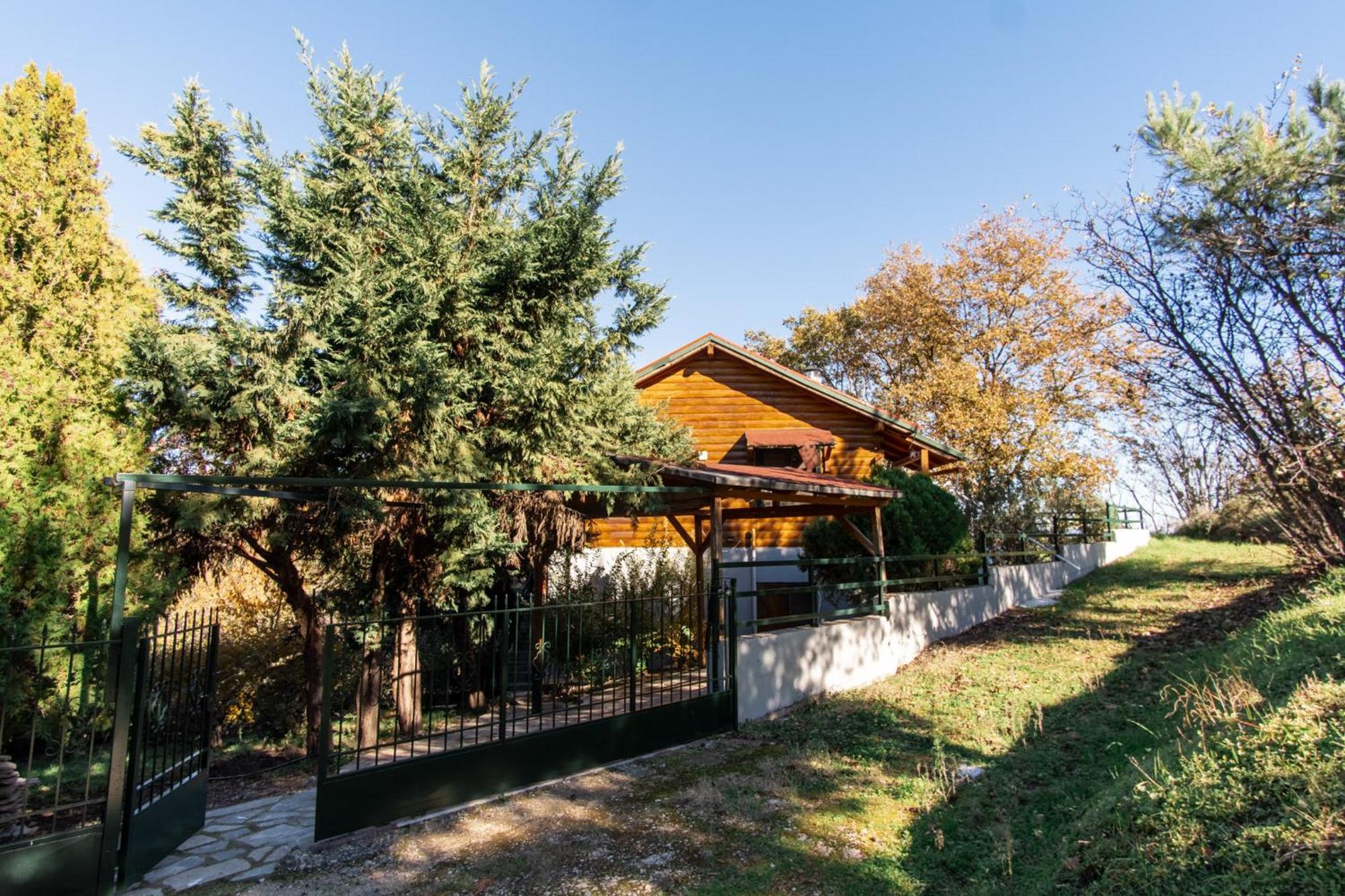 Zeus-Village Οικισμός Φινλανδικών Chalet Με Πισίνες & Γυμναστήριο Molos  Exterior photo