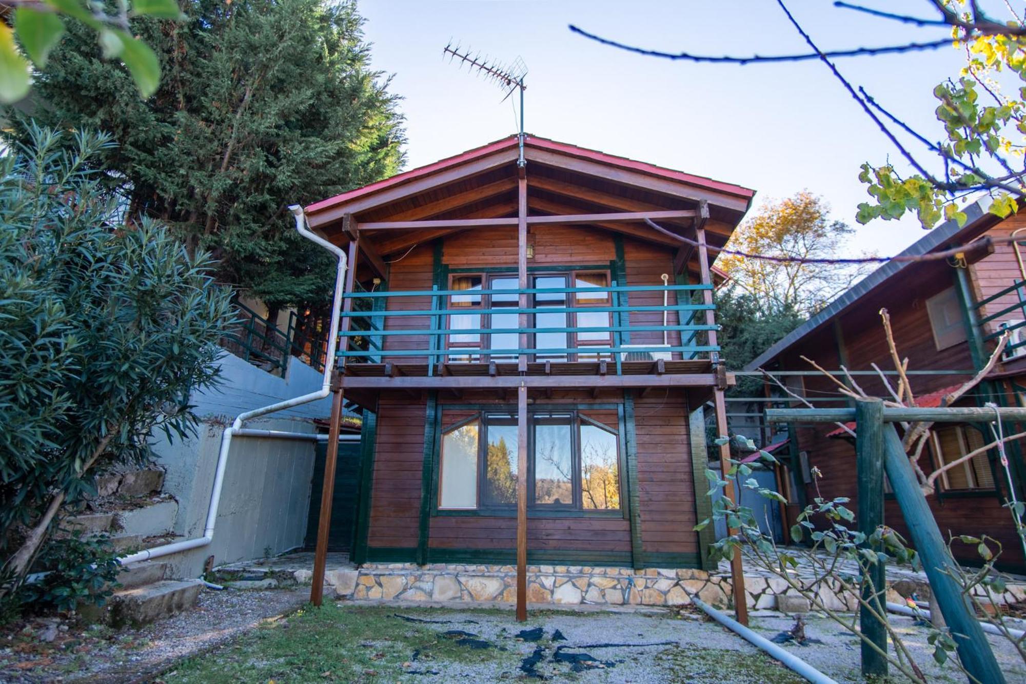 Zeus-Village Οικισμός Φινλανδικών Chalet Με Πισίνες & Γυμναστήριο Molos  Exterior photo