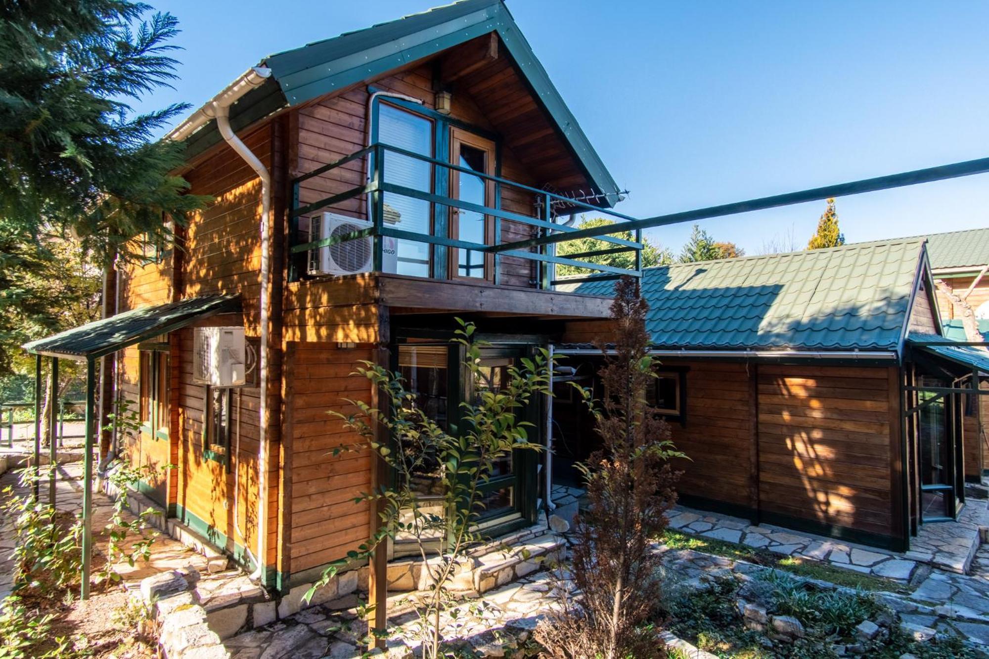 Zeus-Village Οικισμός Φινλανδικών Chalet Με Πισίνες & Γυμναστήριο Molos  Exterior photo