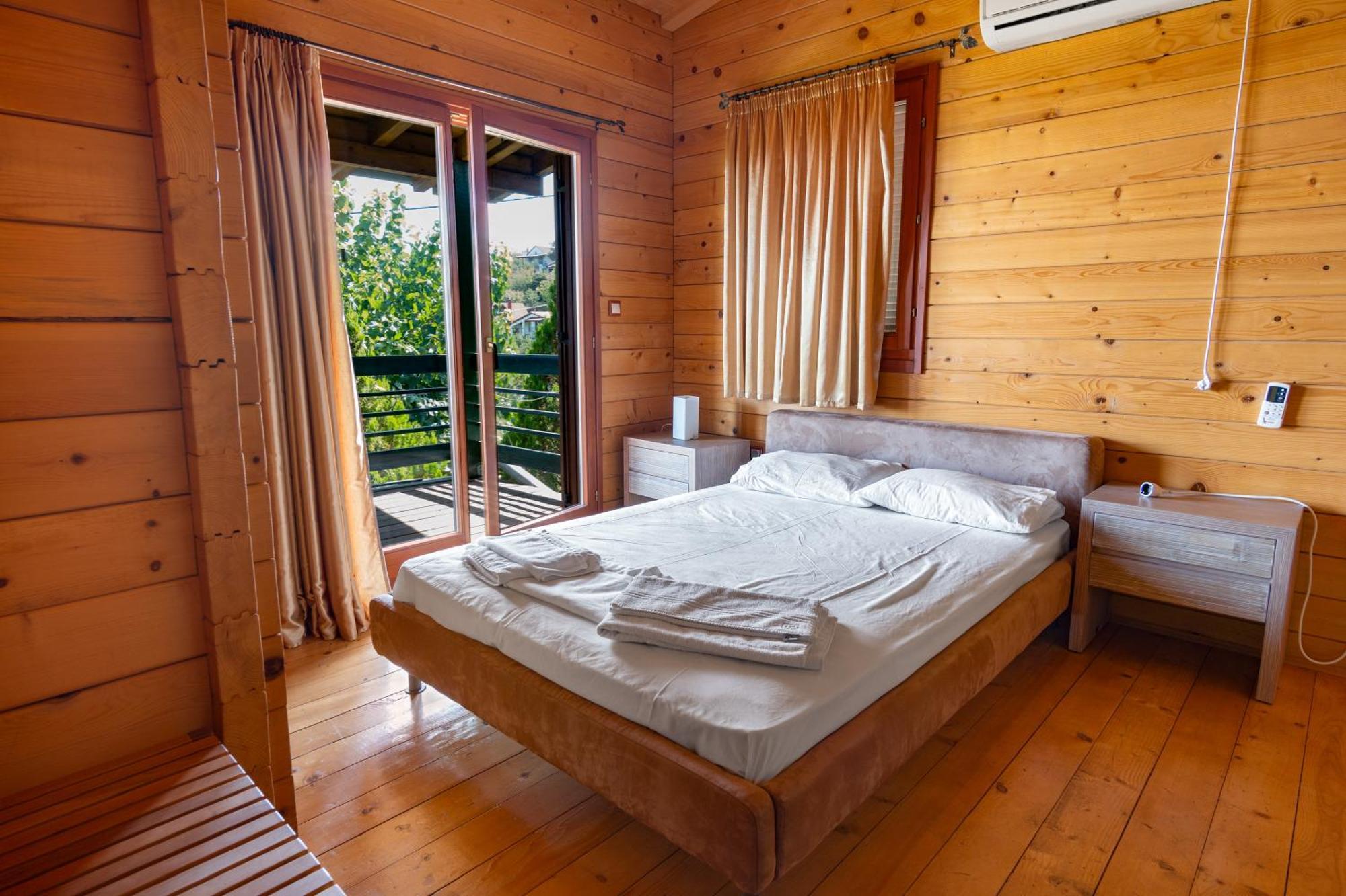 Zeus-Village Οικισμός Φινλανδικών Chalet Με Πισίνες & Γυμναστήριο Molos  Exterior photo