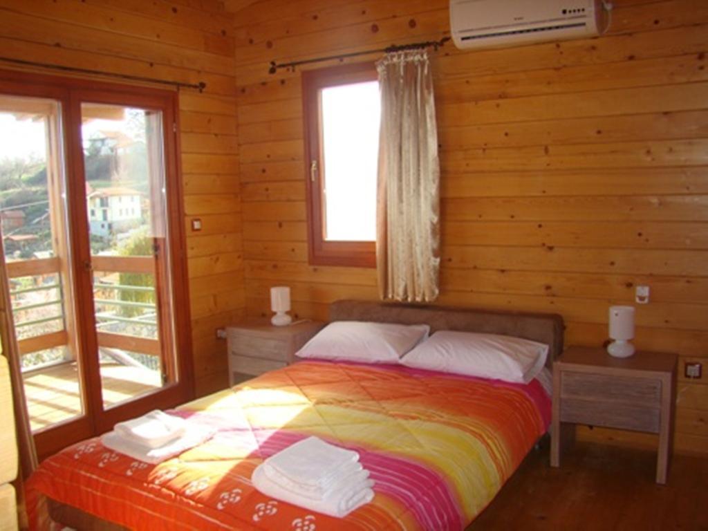 Zeus-Village Οικισμός Φινλανδικών Chalet Με Πισίνες & Γυμναστήριο Molos  Exterior photo